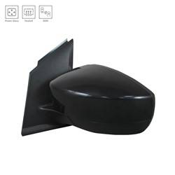 LKQ - 2017-2019 Ford Escape Driver's Side Door Mirror Power Adjustment, Manual Folding, Heated, Blind Spot Indicator, Textured Paint To Match