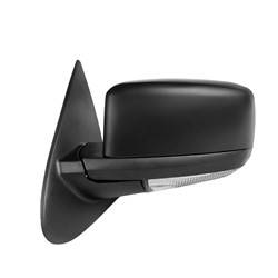 LKQ - 2005-2006 Ford Expedition Driver's Side Door Mirror Power Adjustment, Powered Folding, Heated, Housing Turn Signal Indicator, Integrated Puddle Light, Memory Setting, Mirror Turn Signal Indicator, Textured Black