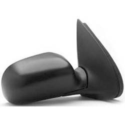 LKQ - 1995-1998 Ford Windstar Passenger's Side Door Mirror Manual Adjustment, Manual Folding, Non-Heated, Textured Black