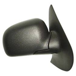 LKQ - 2001-2005 Ford Explorer Sport Trac Passenger's Side Door Mirror Manual Adjustment, Manual Folding, Heated, Integrated Puddle Light, Textured