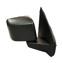 LKQ - 2004-2008 Ford F-150 Passenger's Side Door Mirror Manual Adjustment, Manual Folding, Non-Heated, Textured Black