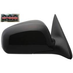 LKQ - 2004-2008 Lincoln Town Car Passenger's Side Door Mirror Power Adjustment, Manual Folding, Heated, Memory Setting, Textured Paint To Match