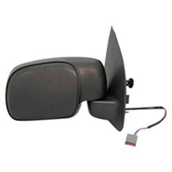 LKQ - 2001-2005 Ford Excursion Passenger's Side Door Mirror Power Adjustment, Manual Folding, Heated, Textured