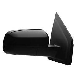 LKQ - 2005-2007 Ford Freestyle Passenger's Side Door Mirror Power Adjustment, Manual Folding, Heated, Integrated Puddle Light, Textured Paint To Match