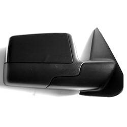 LKQ - 2006-2011 Ford Ranger Passenger's Side Door Mirror Power Adjustment, Manual Folding, Non-Heated, Chrome