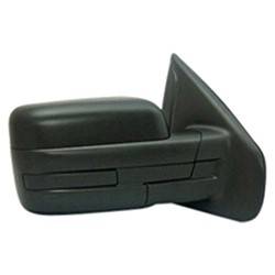 LKQ - 2009-2011 Ford F-150 Passenger's Side Door Mirror Power Adjustment, Manual Folding, Non-Heated, Textured Black