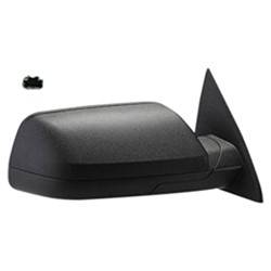 LKQ - 2009-2012 Ford Flex Passenger's Side Door Mirror Power Adjustment, Manual Folding, Non-Heated, Textured