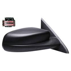 LKQ - 2010-2011 Ford Taurus Passenger's Side Door Mirror Power Adjustment, Manual Folding, Non-Heated, Textured Paint To Match