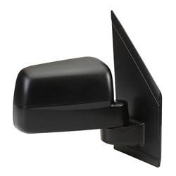 LKQ - 2010-2013 Ford Transit Connect Passenger's Side Door Mirror Manual Adjustment, Manual Folding, Non-Heated, Textured