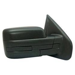 LKQ - 2011-2014 Ford F-150 Passenger's Side Door Mirror Power Adjustment, Manual Folding, Non-Heated, Textured