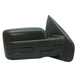 LKQ - 2011-2014 Ford F-150 Passenger's Side Door Mirror Manual Adjustment, Manual Folding, Non-Heated, Textured