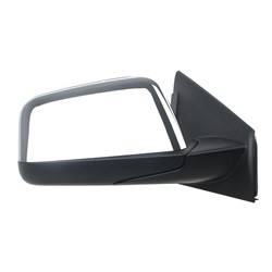 LKQ - 2007 Lincoln MKX Passenger's Side Door Mirror Power Adjustment, Manual Folding, Heated, Integrated Puddle Light, Memory Setting, Textured Chrome