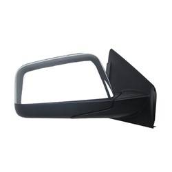 LKQ - 2007 Lincoln MKX Passenger's Side Door Mirror Power Adjustment, Manual Folding, Heated, Integrated Puddle Light, Textured Chrome