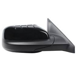 LKQ - 2011-2015 Ford Explorer Passenger's Side Door Mirror Power Adjustment, Manual Folding, Non-Heated, Textured Black