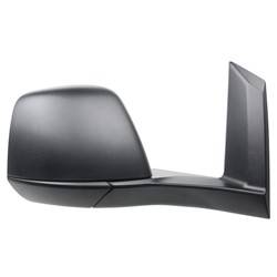 LKQ - 2014-2022 Ford Transit Connect Passenger's Side Door Mirror Manual Adjustment, Manual Folding, Non-Heated, Blind Spot Mirror, Textured, Large Housing