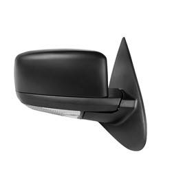 LKQ - 2005-2006 Ford Expedition Passenger's Side Door Mirror Power Adjustment, Powered Folding, Heated, Housing Turn Signal Indicator, Integrated Puddle Light, Memory Setting, Mirror Turn Signal Indicator, Textured Paint To Match