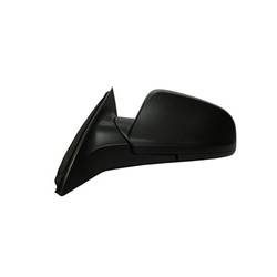 LKQ - 2008-2012 Chevrolet Malibu Driver's Side Door Mirror Power Adjustment, Manual Folding, Non-Heated, Textured Black