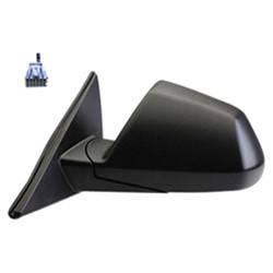 LKQ - 2008-2014 Cadillac CTS Driver's Side Door Mirror Power Adjustment, Manual Folding, Heated, Paint to Match