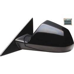 LKQ - 2011-2015 Cadillac CTS Driver's Side Door Mirror Power Adjustment, Manual Folding, Heated, Memory Setting, Paint To Match