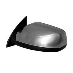 LKQ - 2013-2017 GMC Terrain Driver's Side Door Mirror Power Adjustment, Manual Folding, Heated, Blind Spot Indicator, Memory Setting, Textured Satin Chrome