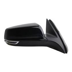 LKQ - 2013-2015 Chevrolet Malibu Driver's Side Door Mirror Power Adjustment, Non-Foldaway, Heated, Housing Turn Signal Indicator, Memory Setting, Mirror Turn Signal Indicator, Textured Paint To Match