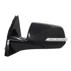 LKQ - 2018-2021 Chevrolet Traverse Driver's Side Door Mirror Power Adjustment, Manual Folding, Heated, Housing Turn Signal Indicator, Mirror Turn Signal Indicator, Paint to Match