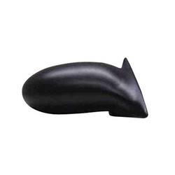 LKQ - 2002-2005 Pontiac Grand Am Passenger's Side Door Mirror Power Adjustment, Non-Foldaway, Non-Heated, Black