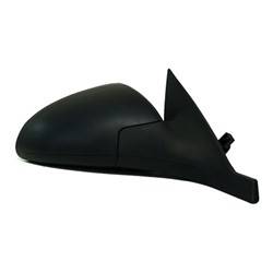 LKQ - 2006-2009 Pontiac G6 Passenger's Side Door Mirror Power Adjustment, Manual Folding, Non-Heated, Textured Black