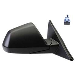 LKQ - 2008-2014 Cadillac CTS Passenger's Side Door Mirror Power Adjustment, Manual Folding, Heated, Paint To Match