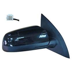 LKQ - 2008-2009 Pontiac G8 Passenger's Side Door Mirror Power Adjustment, Manual Folding, Non-Heated, Textured Paint To Match