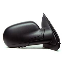 LKQ - 2006-2009 GMC Envoy Passenger's Side Door Mirror Power Adjustment, Manual Folding, Non-Heated, Textured