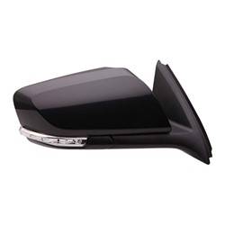 LKQ - 2014-2020 Chevrolet Impala Passenger's Side Door Mirror Power Adjustment, Manual Folding, Heated, Housing Turn Signal Indicator, Integrated Puddle Light, Mirror Turn Signal Indicator, Paint To Match