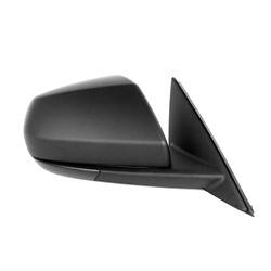 LKQ - 2013 Cadillac ATS Passenger's Side Door Mirror Power Adjustment, Manual Folding, Heated, Black