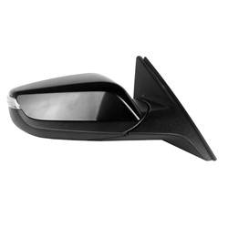 LKQ - 2016-2023 Chevrolet Malibu Passenger's Side Door Mirror Power Adjustment, Manual Folding, Heated, Blind Spot Indicator, Housing Turn Signal Indicator, Mirror Turn Signal Indicator, Textured Paint To Match