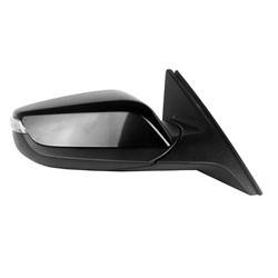 LKQ - 2016-2018 Chevrolet Malibu Passenger's Side Door Mirror Power Adjustment, Manual Folding, Heated, Blind Spot Indicator, Housing Turn Signal Indicator, Memory Setting, Mirror Turn Signal Indicator, Textured Paint To Match