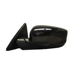 LKQ - 2008-2012 Honda Accord Driver's Side Door Mirror Power Adjustment, Manual Folding, Non-Heated, Textured Paint To Match