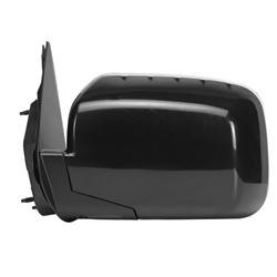 LKQ - 2007-2008 Honda Ridgeline Driver's Side Door Mirror Power Adjustment, Manual Folding, Heated, Black