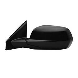 LKQ - 2007-2011 Honda CR-V Driver's Side Door Mirror Power Adjustment, Manual Folding, Heated, Textured Paint to Match