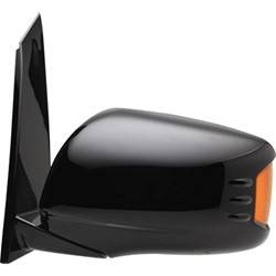 LKQ - 2011-2013 Honda Odyssey Driver's Side Door Mirror Power Adjustment, Manual Folding, Heated, Housing Turn Signal Indicator, Memory Setting, Mirror Turn Signal Indicator, Textured Paint To Match