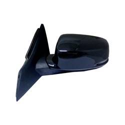 LKQ - 2013 Honda Accord Driver's Side Door Mirror Power Adjustment, Manual Folding, Heated, Housing Turn Signal Indicator, Mirror Turn Signal Indicator, Black