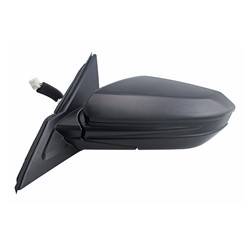 LKQ - 2016 Honda Civic Driver's Side Door Mirror Power Adjustment, Manual Folding, Non-Heated, Black