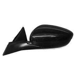 LKQ - 2018-2022 Honda Accord Driver's Side Door Mirror Power Adjustment, Manual Folding, Non-Heated, Black