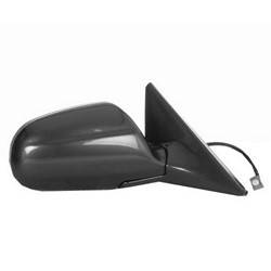 LKQ - 1997-2001 Honda Prelude Passenger's Side Door Mirror Power Adjustment, Manual Folding, Non-Heated, Black