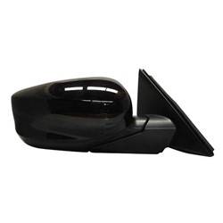 LKQ - 2008-2012 Honda Accord Passenger's Side Door Mirror Power Adjustment, Manual Folding, Heated, Textured Paint To Match