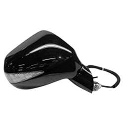 LKQ - 2006-2011 Honda Civic Passenger's Side Door Mirror Power Adjustment, Manual Folding, Non-Heated, Housing Turn Signal Indicator, Mirror Turn Signal Indicator, Black