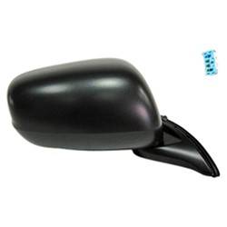 LKQ - 2009-2014 Honda Fit Passenger's Side Door Mirror Power Adjustment, Manual Folding, Non-Heated, Textured Paint To Match