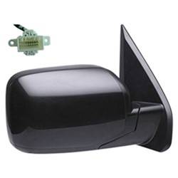 LKQ - 2009-2015 Honda Pilot Passenger's Side Door Mirror Power Adjustment, Manual Folding, Heated, Textured Paint To Match