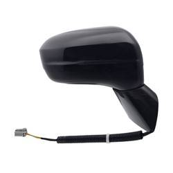 LKQ - 2014-2015 Honda Civic Passenger's Side Door Mirror Power Adjustment, Manual Folding, Non-Heated, Paint to Match