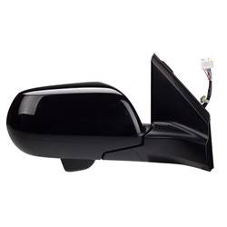 LKQ - 2015-2016 Honda CR-V Passenger's Side Door Mirror Power Adjustment, Manual Folding, Non-Heated, Side View Camera, Black