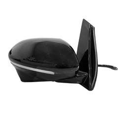 LKQ - 2014-2017 Honda Odyssey Passenger's Side Door Mirror Power Adjustment, Manual Folding, Heated, Housing Turn Signal Indicator, Memory Setting, Mirror Turn Signal Indicator, Side View Camera, Black